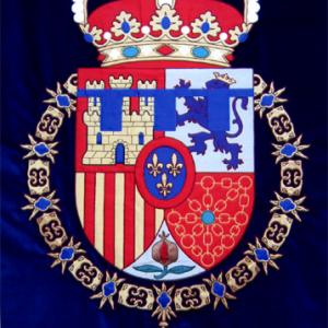 Coat of Arms of S.R.A. Prince of Asturias, Felipe de Borbón.