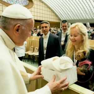 AUDIENCE WITH POPE FRANCISCUS